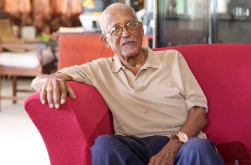 The late broadcasting and theatre icon, Ron Robinson