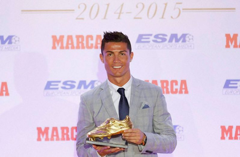 Cristiano Ronaldo, chasing greatness, wins fourth Golden Boot award.