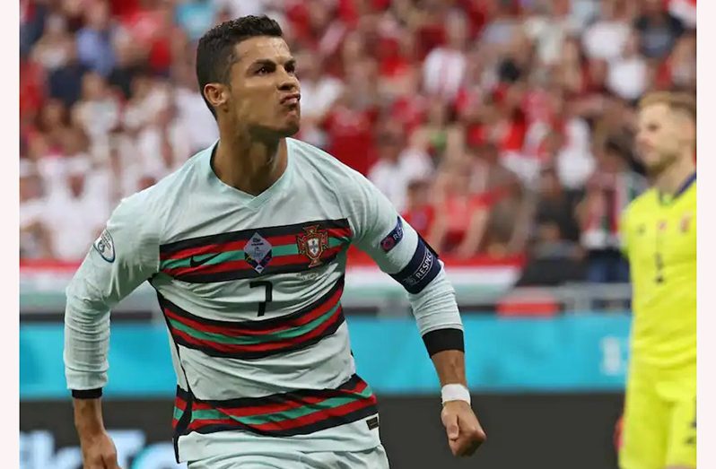 Cristiano Ronaldo scored a late brace against Hungary.