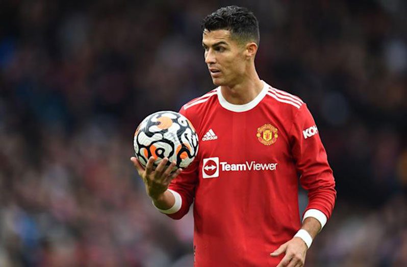 Manchester United striker Cristiano Ronaldo