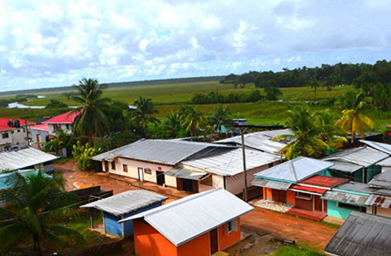 A roof-top view of Moruca