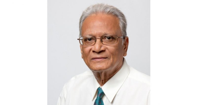 Education Minister Dr. Rupert Roopnaraine