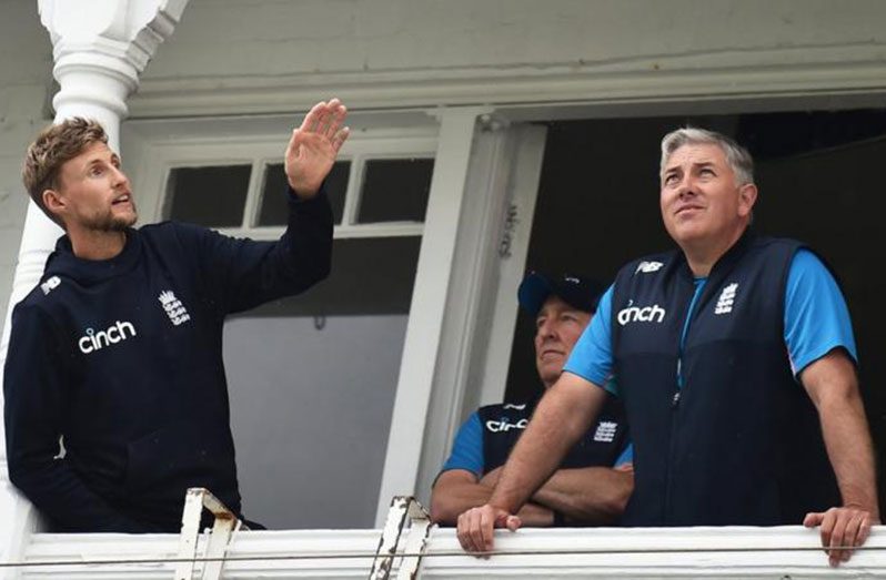 Joe Root (left) has led England in 20 of their 21 Tests since Chris Silverwood (right) was appointed head coach in 2019.