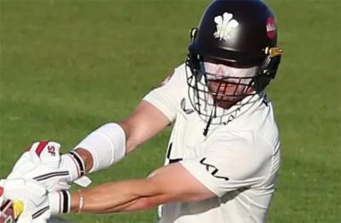 Surrey captain, Rory Burns, passed 1,000 County Championship runs for the season.