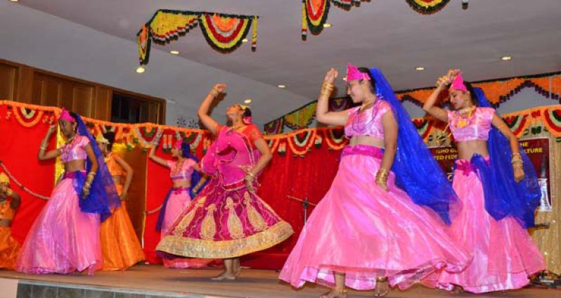 The Roshini Boodhoo Dance Troupe in action