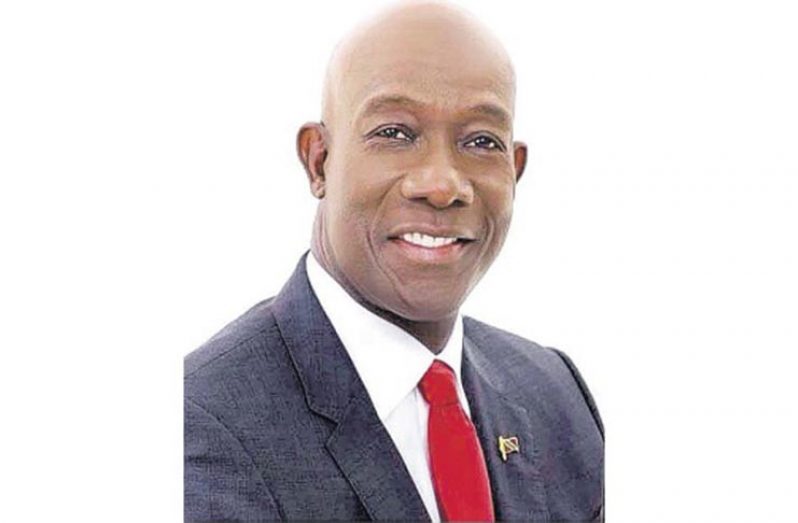 T&T Prime Minister Dr. Keith Rowley