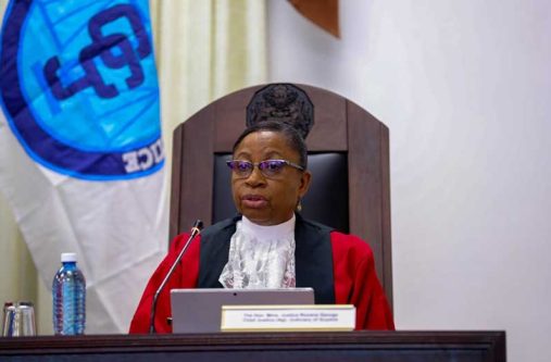 Chief Justice (ag) Roxane George-Wiltshire, SC.