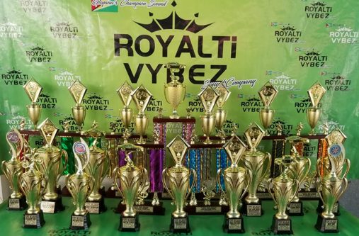The trophies up for grabs tonight at ‘Pimp My Ride’