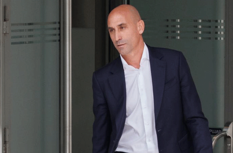 Luis Rubiales resigned from his role as a vice-president of Uefa's executive committee in September.