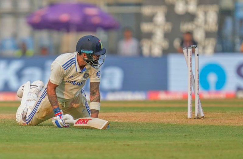 Virat Kohli was run out looking for a quick single • BCCI