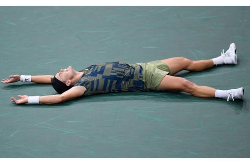 Rune beat five top-10 players, including Djokovic, en route to the Paris Masters title