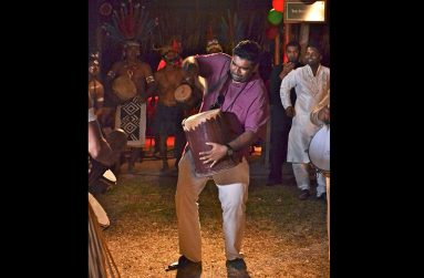 President Mohamed Irfaan Ali at Rock View Lodge, Annai back in 2014, before he was president (Colin Edwards photo)