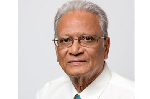 Minister of Education, Dr Rupert Roopnaraine
