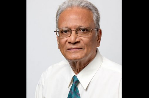 Rupert-Roopnarine Minister of Education, Dr Rupert Roopnaraine