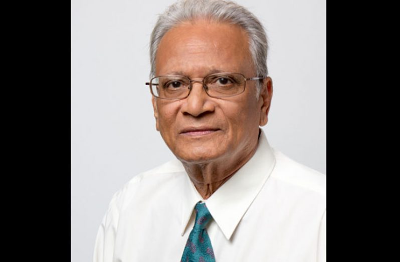 Minister of Education, Dr Rupert Roopnaraine