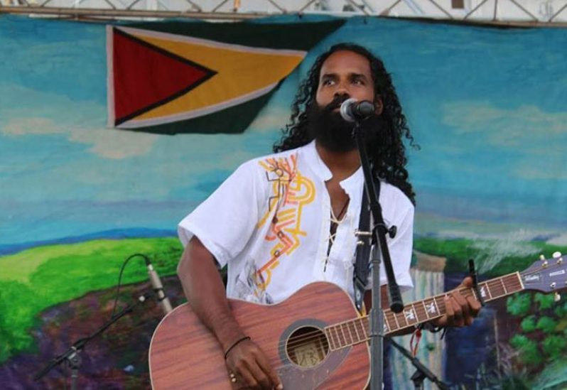 Local musician and one of the Directors of theRupununi Music and Arts Festival, Gavin Mendonca