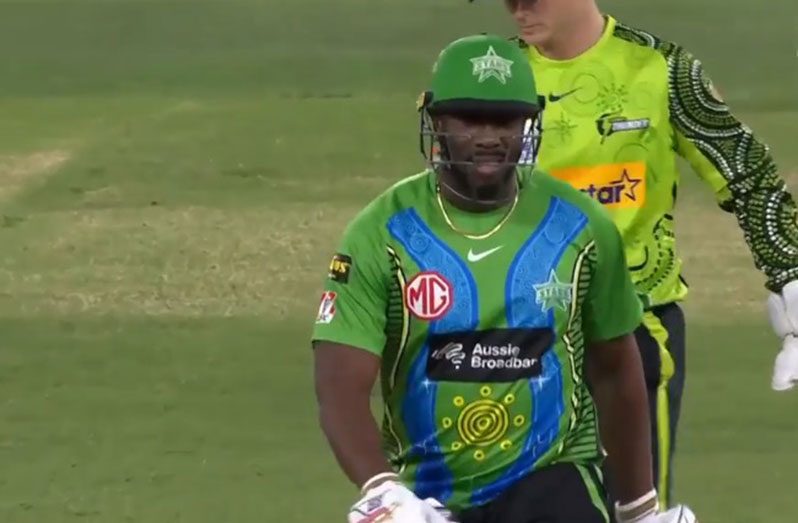 Andre Russell made an unbeaten nine-ball 17.