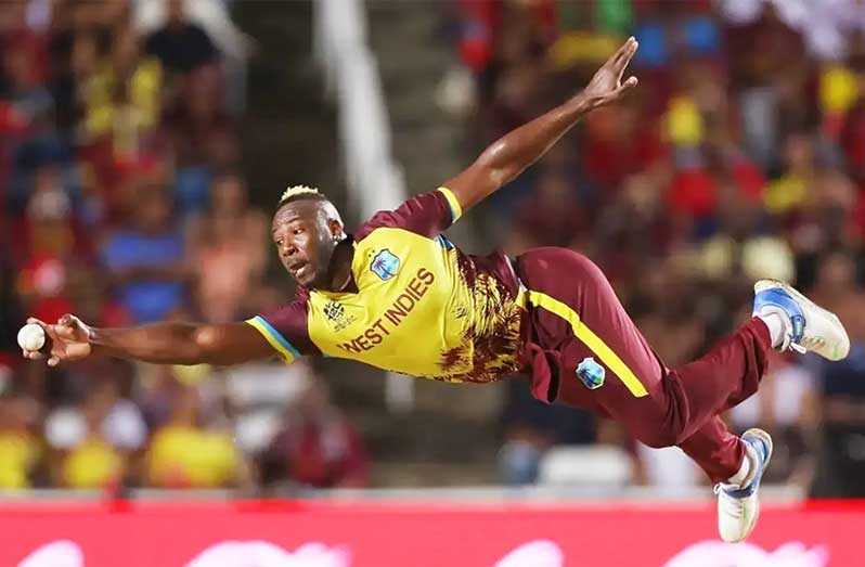 Andre Russell made his Test debut in 2010. He hasn't played another  •  ICC/Getty Images