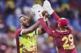 Andre Russell and Nicholas Pooran