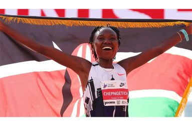 Ruth Chepngetich surpassed Ethiopian Tigst Assefa's previous women's marathon world record by nearly two minutes at the Chicago Marathon in 2024