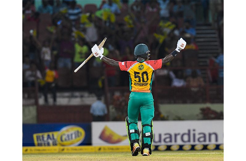 All-rounder Sherfane Rutherford