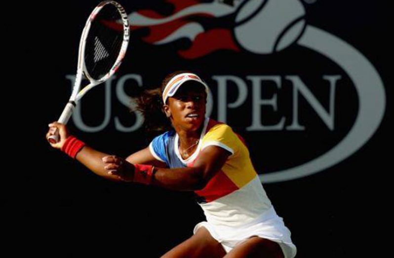 Sachia Vickery at the 2017 US Open