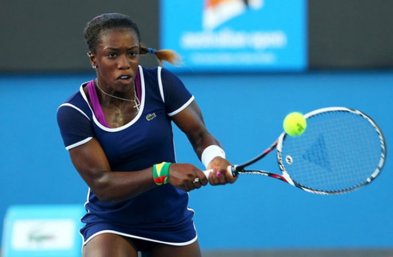Sachia Vickery competes at the US Open and has committed to representing Guyana.