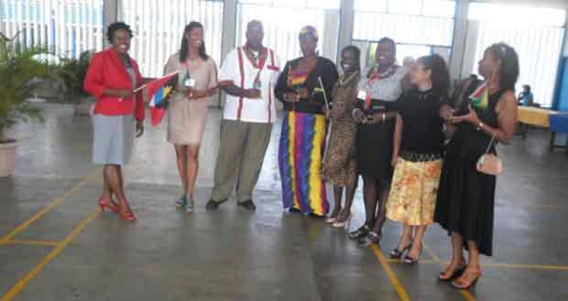 Catholic teachers from visiting Caribbean countries