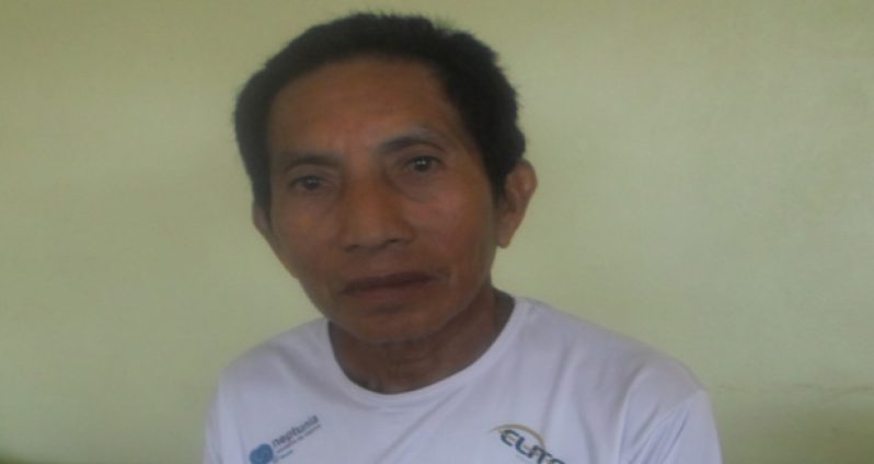 Cosmo Thomas, hospitalised after eating an under-cooked Amerindian meal