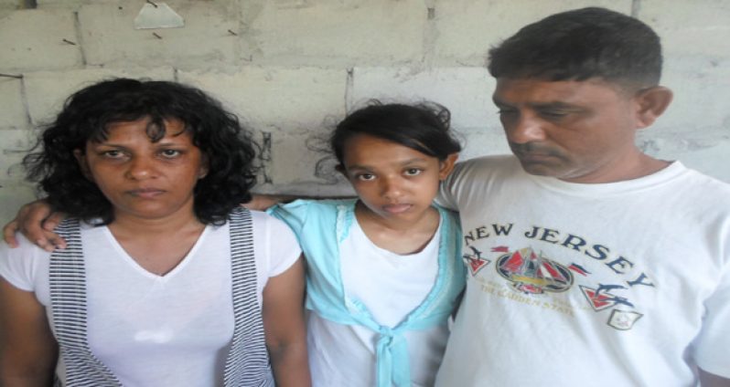 The Sugrim family as they mourn the loss of their loved one, Mahindra