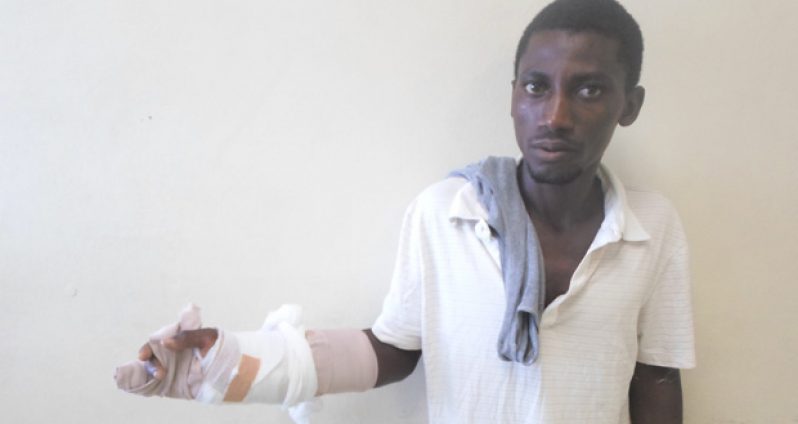 Dexter Beckles,the City Council worker chopped after attempting to part a fight.