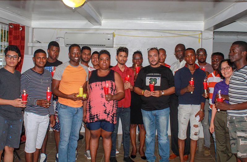 Patrons of SASOD’s ninth annual HIV/AIDS Candlelight Memorial