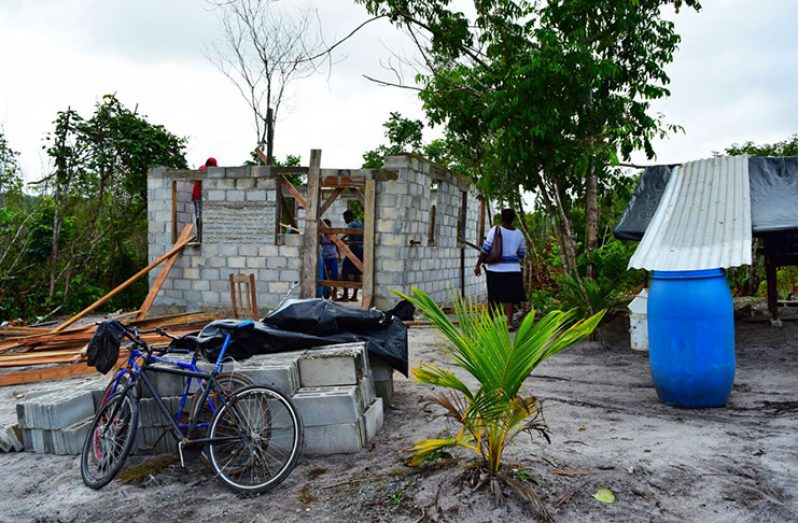 This house in Amelia’s Ward, Linden, was one of the many houses that were built last year by the Seventh-day Adventist Church