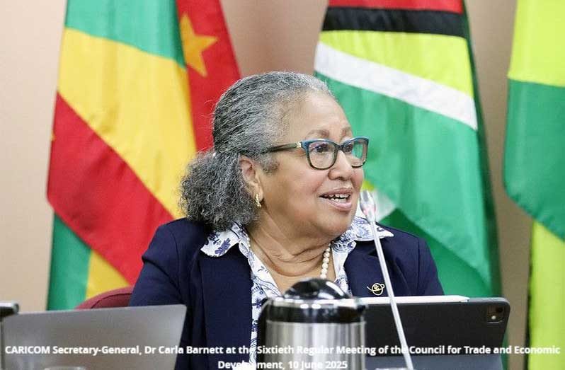 CARICOM Secretary-General, Dr. Carla Barnett