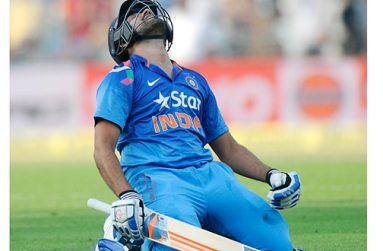 Rohit Sharma becomes the first batsman to hit two ODI double-hundreds.