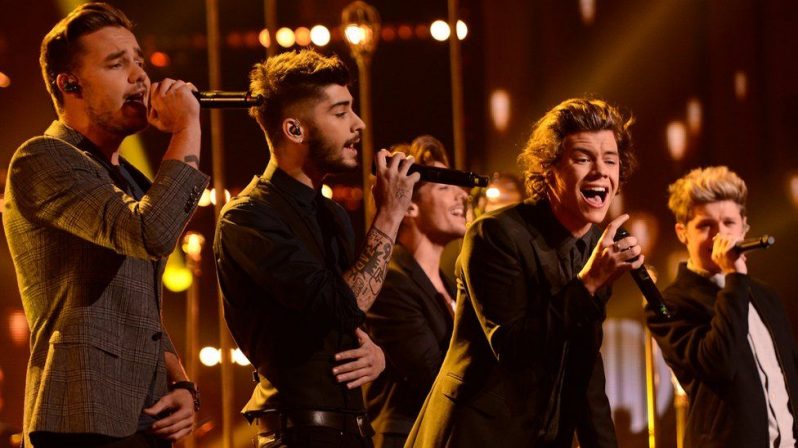 One Direction went on to have four number ones, before all embarking on solo careers (BBC/GETTY IMAGE)