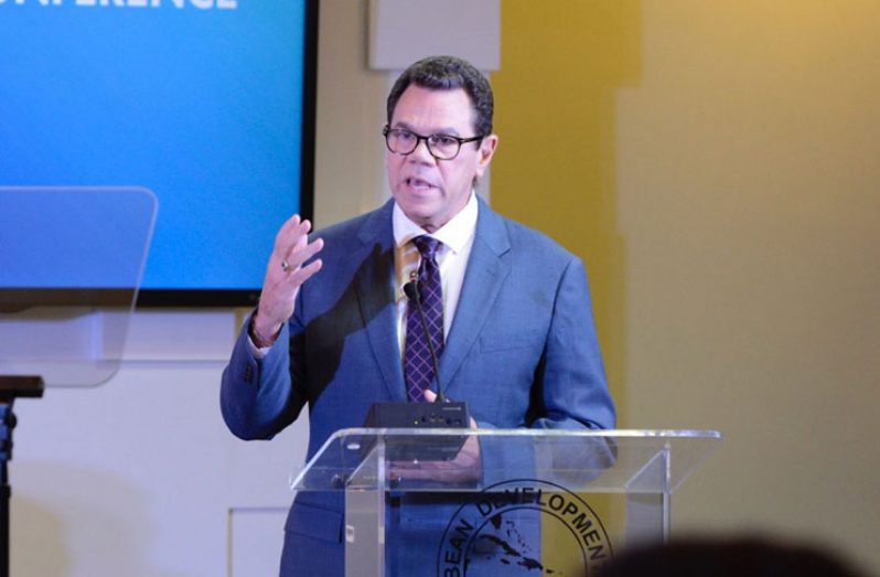 Caribbean Development Bank (CBD) President, Dr. William Warren Smith