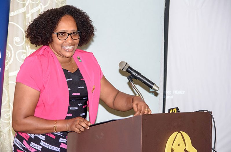 Minister within the Ministry of Public Infrastructure, Annette Ferguson