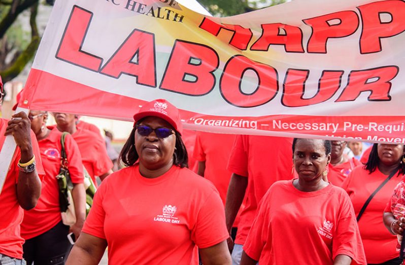 Labour Day Parade Guyana Chronicle