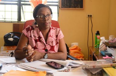 Headteacher of the L’ Aventure Secondary School, Althea Daniels-Stuart (Samuel Maughn photos)