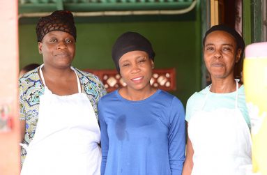 Jameka Gordon, Kimberly Johnson and Annie Gilford (Samuel Maughn photos)
