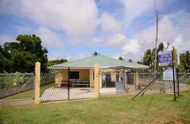 The new health care centre at Cotton Tree, West Coast Berbice (Samuel Maughn photo),