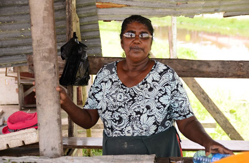 Long-time vendor Gaitree Loaknauth.