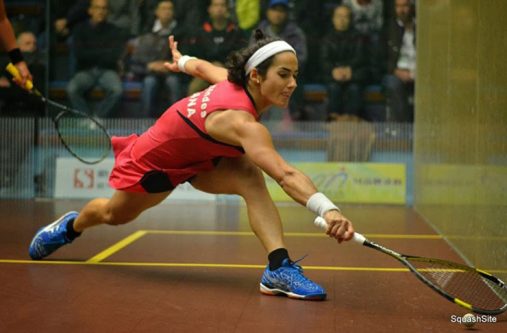 Nicolette Fernandes in action