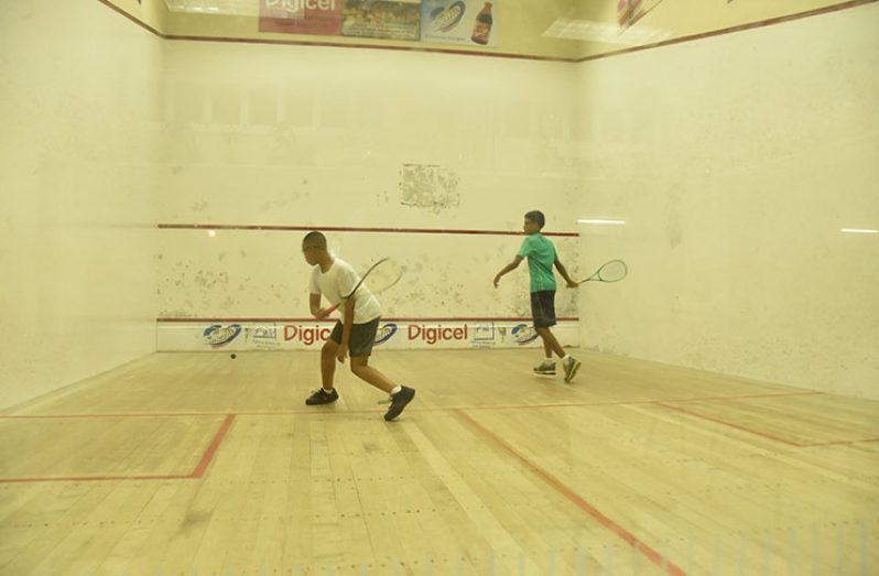 Chronicle Sport Adrian Narine was on hand to capture the action last evening at the Georgetown Club Inc.