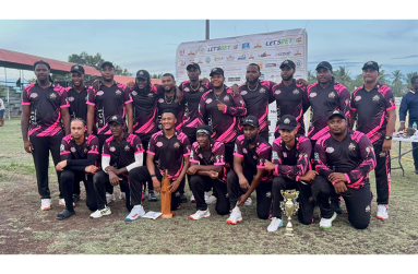 SVC/AJM CC produced a dominant, star-studded performance at the Enmore Community Centre Ground to claim the Georgetown/East Coast Demerara zone title