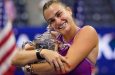 Aryna Sabalenka has won three of the four Grand Slam singles finals she has played in