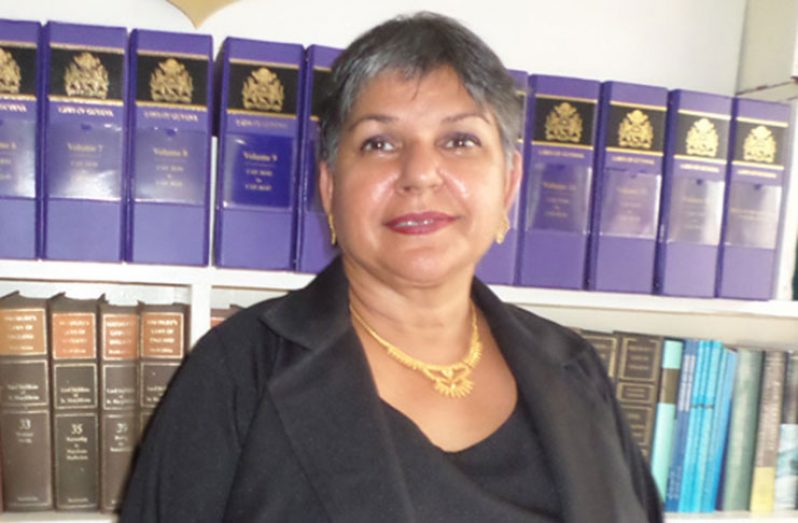 Guyana Association of Women Lawyers (GAWL), Sadie Amin