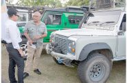 Minister Susan Rodrigues with Managing Director of Rainforest Tours Guyana Frank Singh