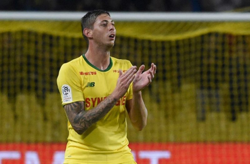 Premier League football player Emiliano Sala